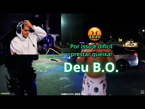 CORINGA REAGINDO A CASOS POLÍCIAS!! SERÁ QUE DEU RUIM?