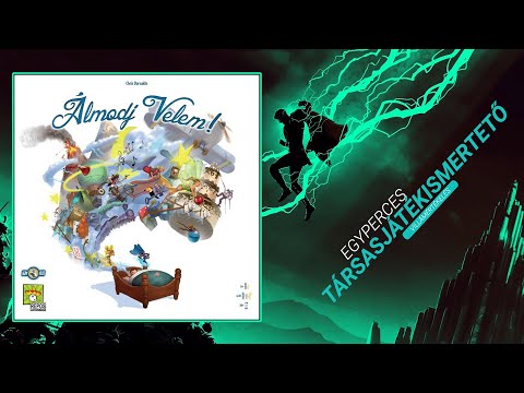 Egyperces társasjátékismertető | #64. Álmodj velem - Game-Obscura
