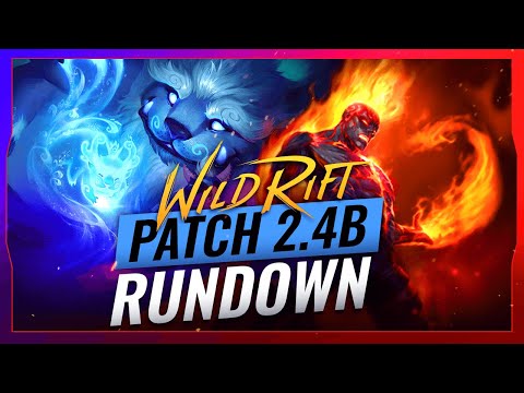 ALL Patch 2.4B BUFFS & NERFS (Brand / Nunu & Willump Release) - Wild Rift (LoL Mobile)