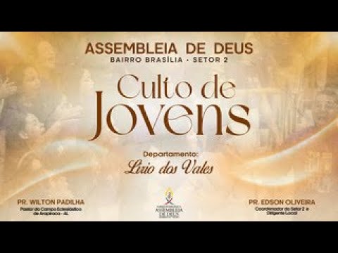Culto de Jovens - Acessível em Libras (25/01/2025)