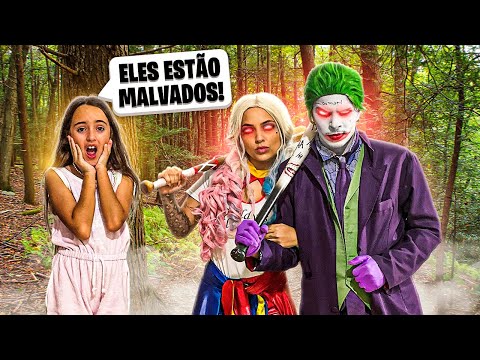 A ARLEQUINA E O CORINGA VOLTARAM A SER DO MAL E QUEREM NOS CAPTURAR