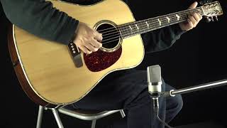 Video thumbnail for 190175 Don Musser Dreadnought Custom (1994) by bluegguitar