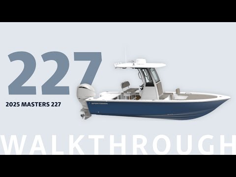 2026 Sportsman Masters 227 Bay Boat Video