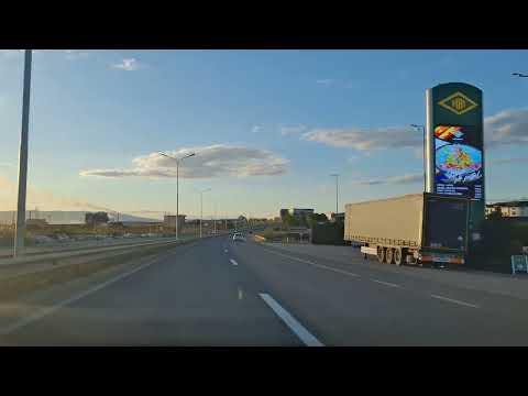 Rruga Prishtine - Vushtrri, ne perendim te diellit