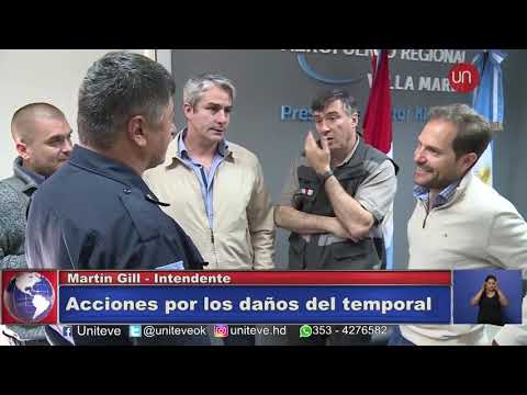 Trabajos en las zonas inundadas