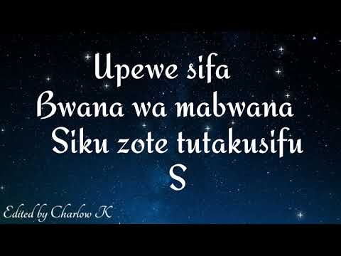 itakuwa furaha kule juu ... Bwana By tukuza ministry lyrics edited by Charlow K