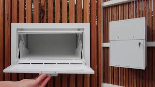 Milkcan Geneva Parcel + Mail Letterbox