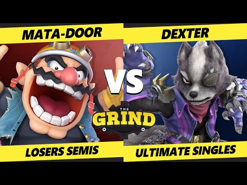 The Grind 186 Losers Semis - Mata-Door (Wario) Vs. Dexter (Wolf) Smash Ultimate - SSBU