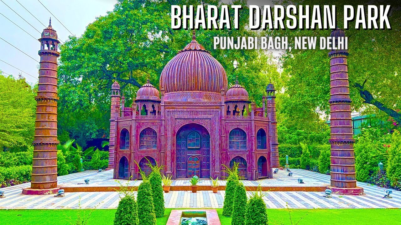 Immersive street-level walking tour through WALKING TOUR INDIA  BHARAT DARSHAN PARK, India, showcasing authentic urban landscapes, local architecture, and the vibrant atmosphere of the city's neighborhoods