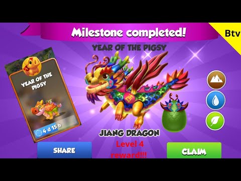 DML - I completed level 4 in YEAR OF THE PIGSY event + got JIANG dragon!!! #37