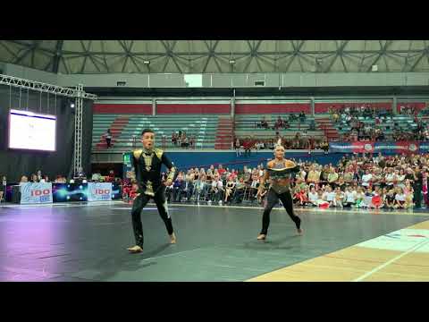 SIMON GUSTAFSSONSVENSSON and FILIPPA LAVRÉ Disco Dance European Championship 2019