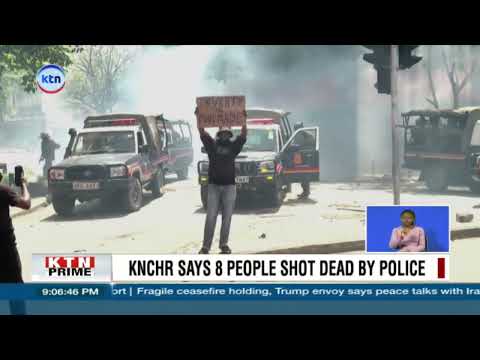 Eight people killed countrywide during day long protest to mark 1st anniversary of Gen Z protests