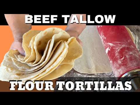 Griddle Flour Tortillas from Scratch - You seriously need to make these!