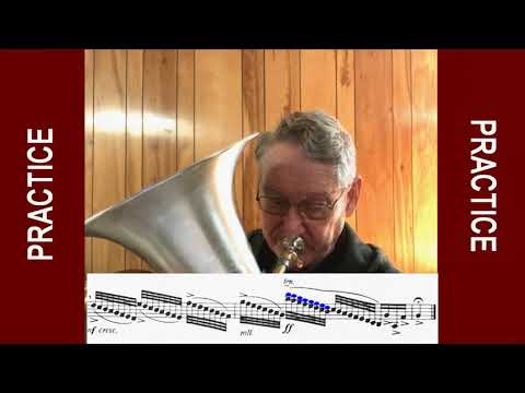 Handel Air & Variations on Euphonium - Finale Variation & Performance Tips (also for Baritone Horn)
