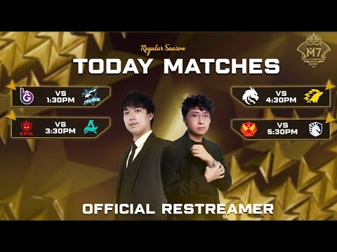 [ Official Restream ] M7 - Swiss Stage Day 7| Duo Analysis Kid & Naomi