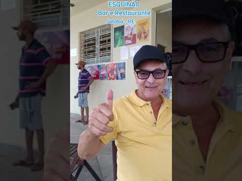 Bar e Restaurante Esquinão no centro de Jatobá PE #jatoba #pernambuco #nordeste 