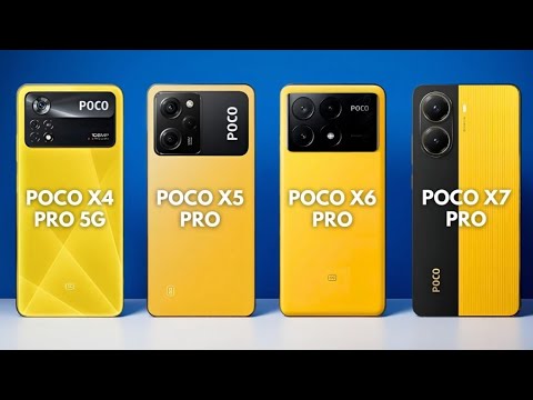 Poco x4 Pro 5G Vs Poco x5 Pro Vs Poco x6 Pro Vs Poco x7 Pro | Who Is The Poco Midranger?