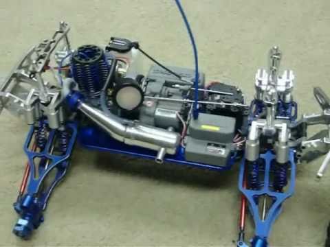 Custom Traxxas T maxx 3.3 aluminum rc gas truck w/ Integy RdLogics & Proline
