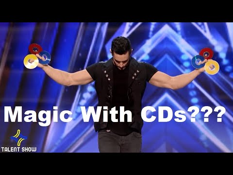 Magician Florian Performs Mind-Bending Magic With CDs  | AUDITIONS | America's Got Talent 2020