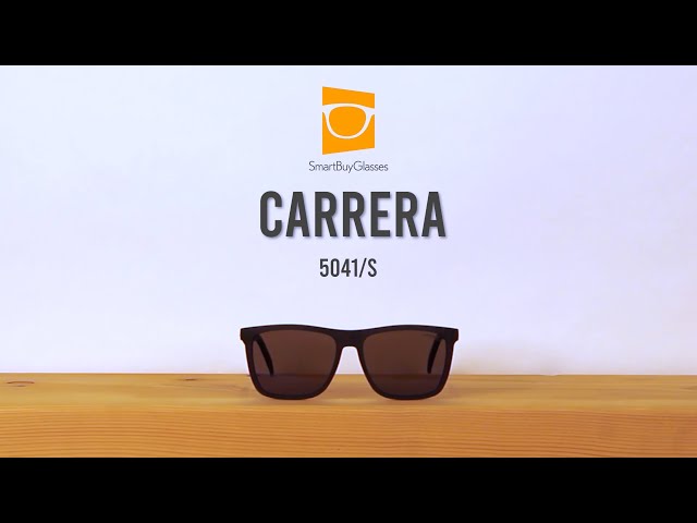 Vídeo relacionado con Carrera Gafas de Sol 5041/S BLACK/DARK GREY SHADED 56/16/145 unisex