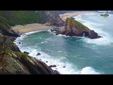 Vídeo: Riqueza xeolóxica e paisaxística de Galicia a vista de dron