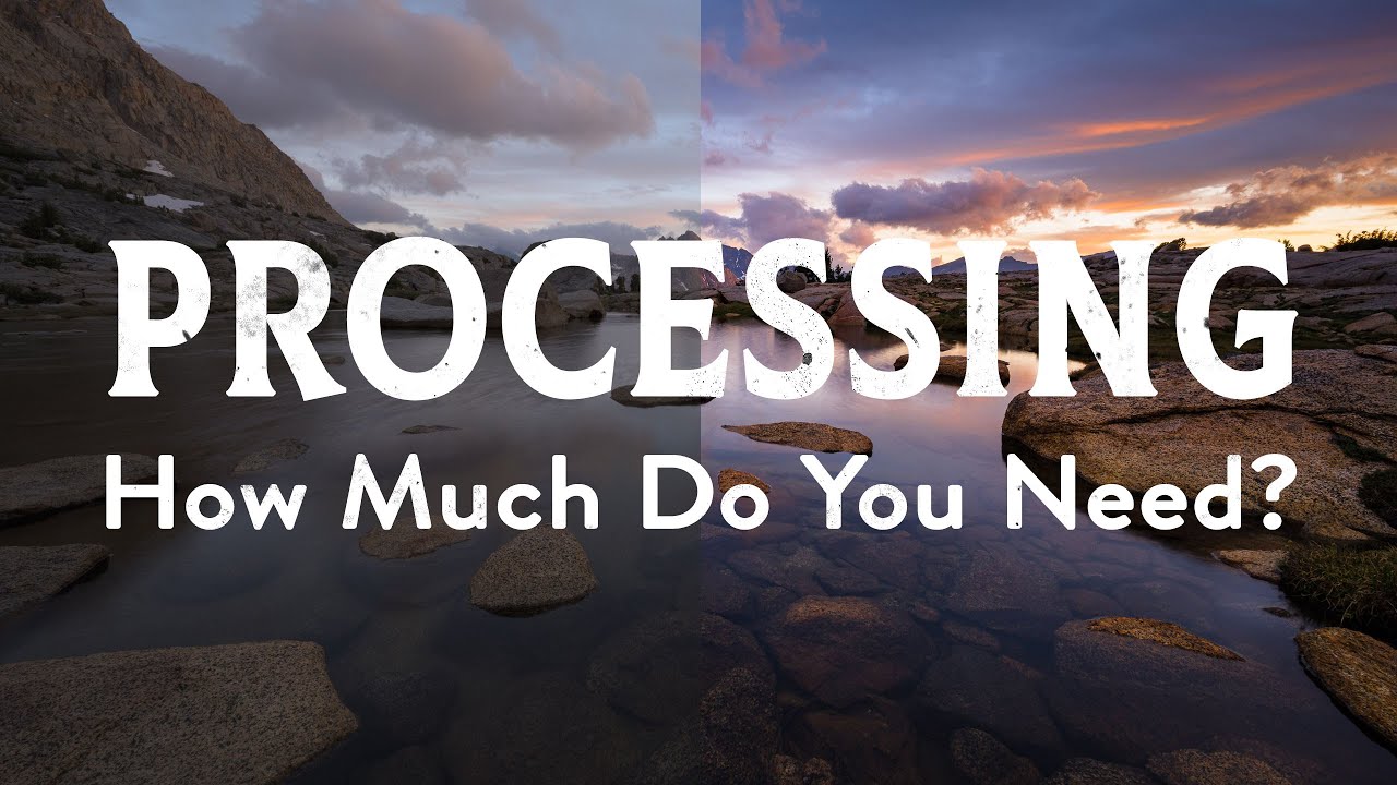 How Much Post Processing Goes Into My Landscape Photos?