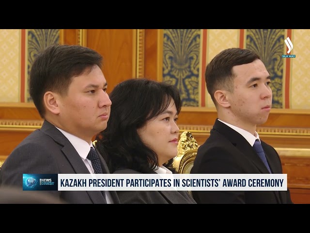 Kazakh President participates in scientists’ award ceremony