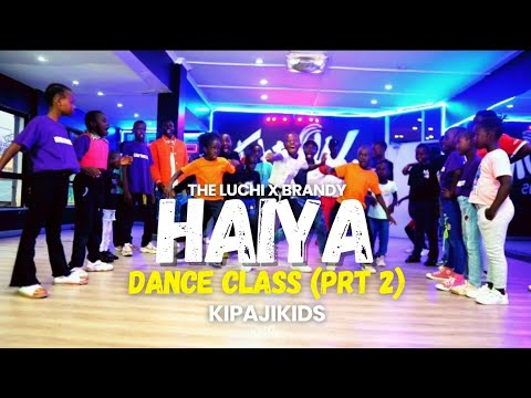 The Luchi Ft Brandy Maina - Haiya _ Higher (Dance Video) Kipajikids