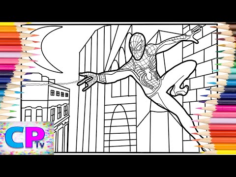 Spiderman Miles Morales Coloring Pages/Unknown Brain - Superhero (feat. Chris Linton) [NCS Release]