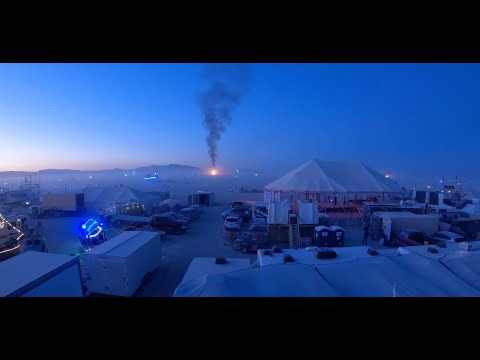 Red Nose District - NIGHT LAPSE - Burning Man