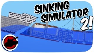 Sinking Simulator 2 ✠ I CREATED TRIANGLE PEOPLE ✠ Sinking Simulator 2 Gameplay