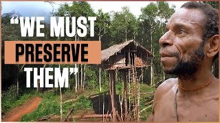 The World's Most Extreme Homes | The "Treemen" of Korowai