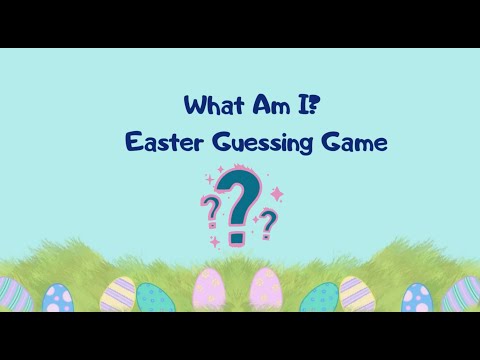Easter Vocabulary Game. What am I?