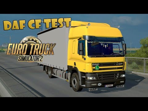 ETS2 DAF CF Quick Testing (Euro Truck Simulator 2)
