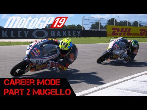 Motogp 19 Career Mode Part 2 - Crazy Bugs (Red Bull Rookies Mugello)