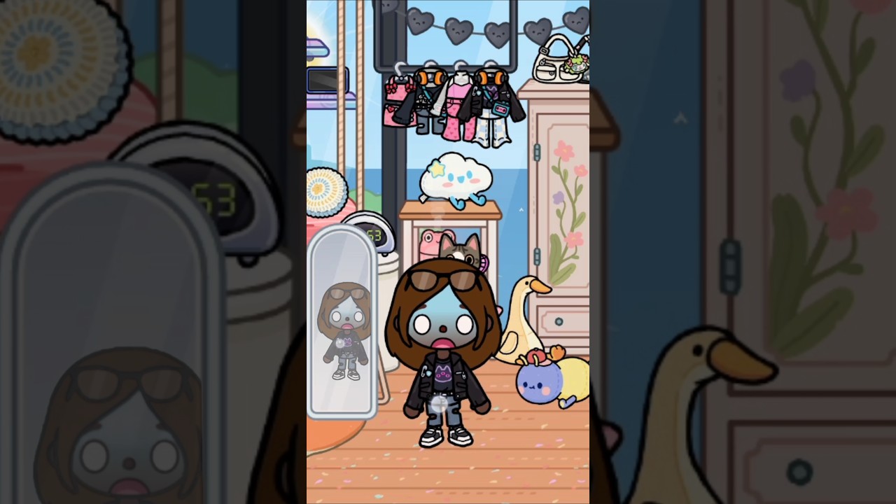 почему я чёрная😱😰(тока бока)