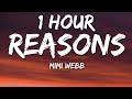 Mimi Webb - Reasons (Lyrics) 🎵1 Hour