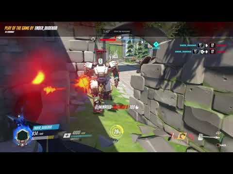 Buffed Reinhardt vs 6 Bastions