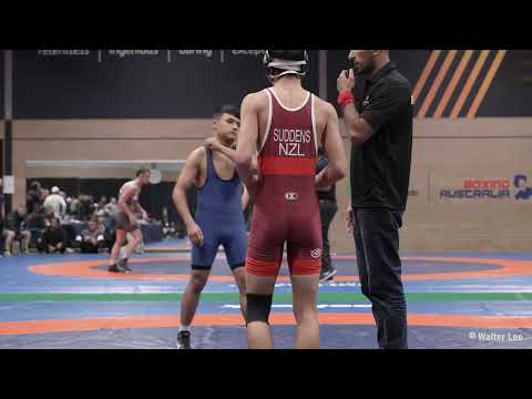 NIXON SUDDENS vs HAMED FAZELI  [4K VIDEO] - NATIONAL WRESTLING CHAMPIONSHIPS 22