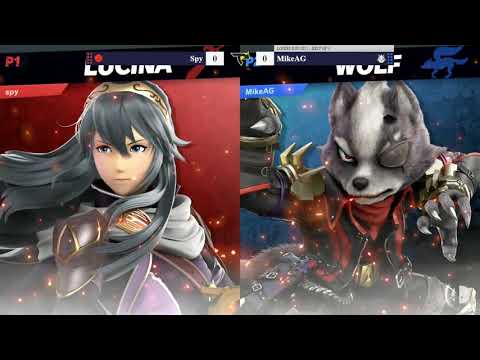 Tap Jump Smash Ultimate Winners Quarters   MikeAG Wolf vs Spy Mii Fighter Lucina