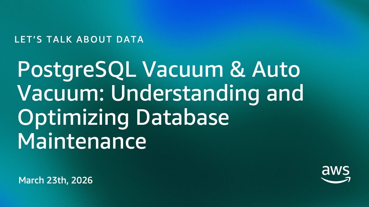 PostgreSQL Vacuum & Auto Vacuum: Understanding and Optimizing Database Maintenance