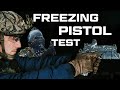 Freezing Pistol Test (Desert Eagle, Glock, M&P, CZ, Staccato, 1911)
