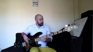 Harry Connick Jr. (I could only) Whisper your name - Bass cover -