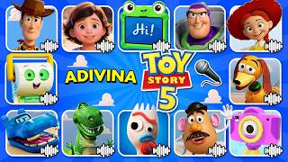 Adivina los PERSONAJES de TOY STORY 5 por su VOZ 🔊 Lilypad, Woody, Buzz Lightyear 🚀