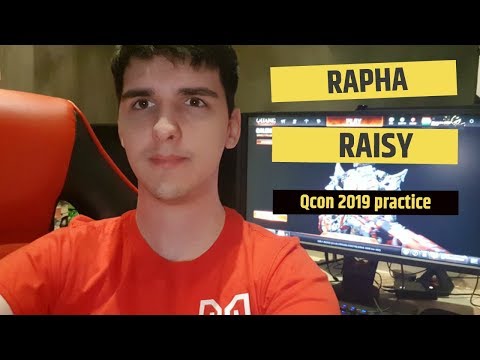 Rapha vs Raisy (Top 3 EU player) (Awoken and Bloodcovenant) Qcon 2019 Practice