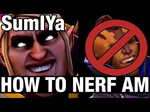 HOW TO NERF AM - SumIYa Plays Invoker - Dota 2