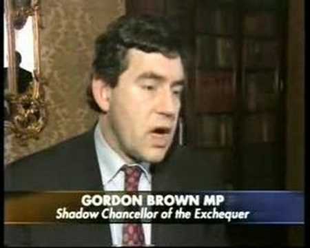 Gordon Brown on Newsnight (BBC2, 17/02/95)
