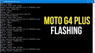 MOTO G4 PLUS FLASHING