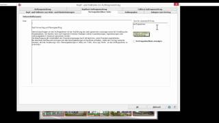 Nachtragsangebot - Kopf-und Fußtexte - Vertragsabschluss