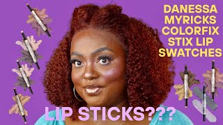 NEW Danessa Myricks Colorfix Stix Review | Are They Really for Lips?! Swatches + Demo